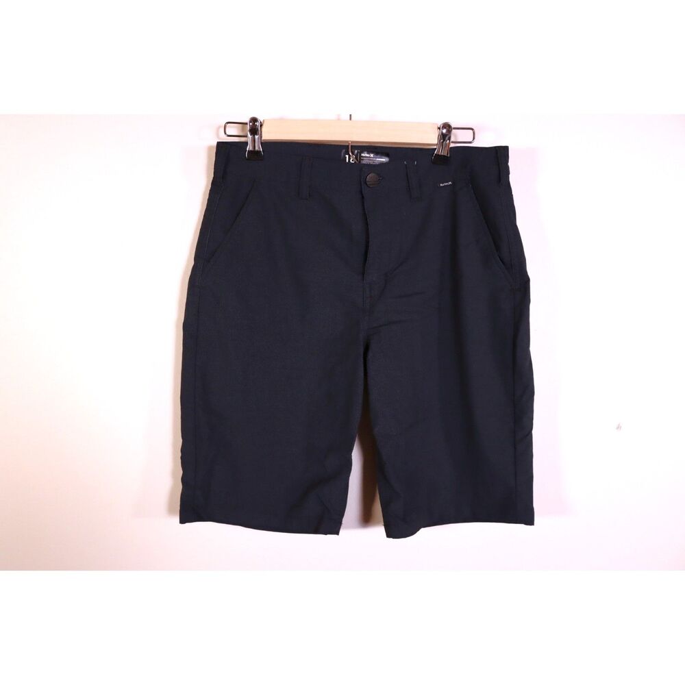 Hurley Dri-FIT Women's Shorts – Size 18, Black Performance Stretch Shorts